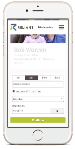 Giving on iPhone Giving on iPhone
